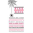 Pink Halloween Pinkoween Party Invitation